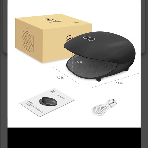 Cordless hand massager with heat. Includes box. Used once. - Picture 4 of 9